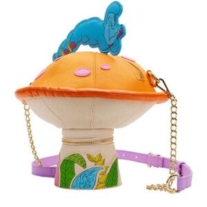 Alice in Wonderland Loungefly Bag Mushroom Bag Tea Purse halloween costume